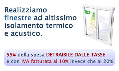finestre 55% detrazione